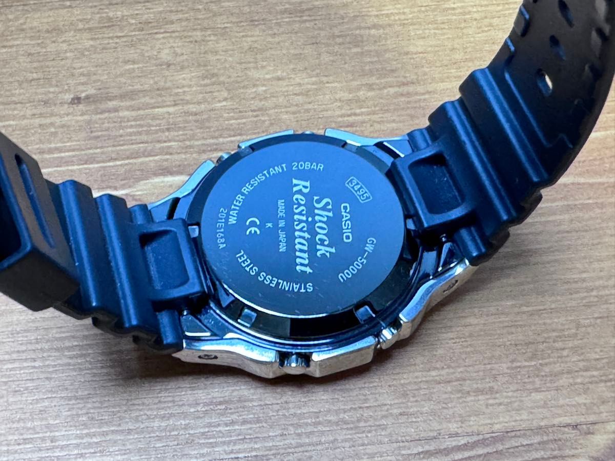 DAMUE 5600 Silver カスタム G-SHOCK GW-5000U-1JF|Yahoo DAMUE 5600 Silver カスタム G-SHOCK GW-5000U-1JF|Yahoo