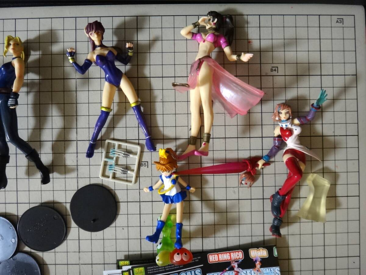 YUJIN SRシリーズ SEGA ギャルズコレクション 全6種開封セット YUJIN SRシリーズ SEGA ギャルズコレクション 全6種開封セット