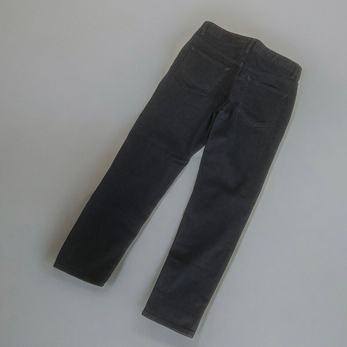 MACPHEE マカフィー ブラック デニムパンツ 36 S ストレッチ 黒