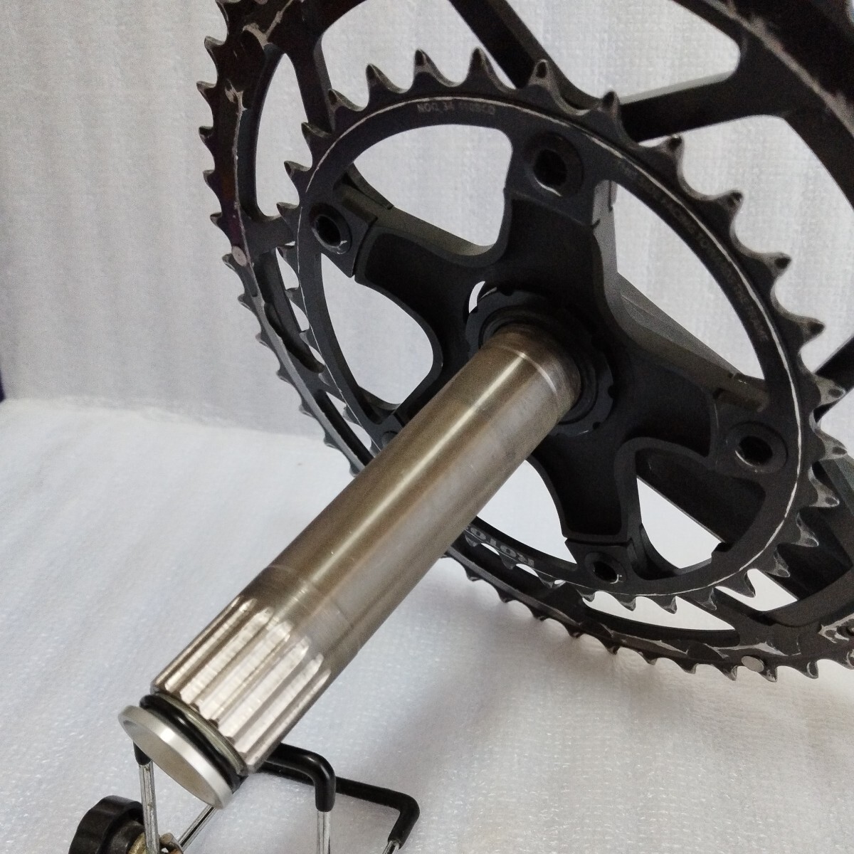 ROTORロータークランク 24ミリスピンドル pcd110 真円50T-34T ROTORロータークランク 24ミリスピンドル pcd110 真円50T-34T
