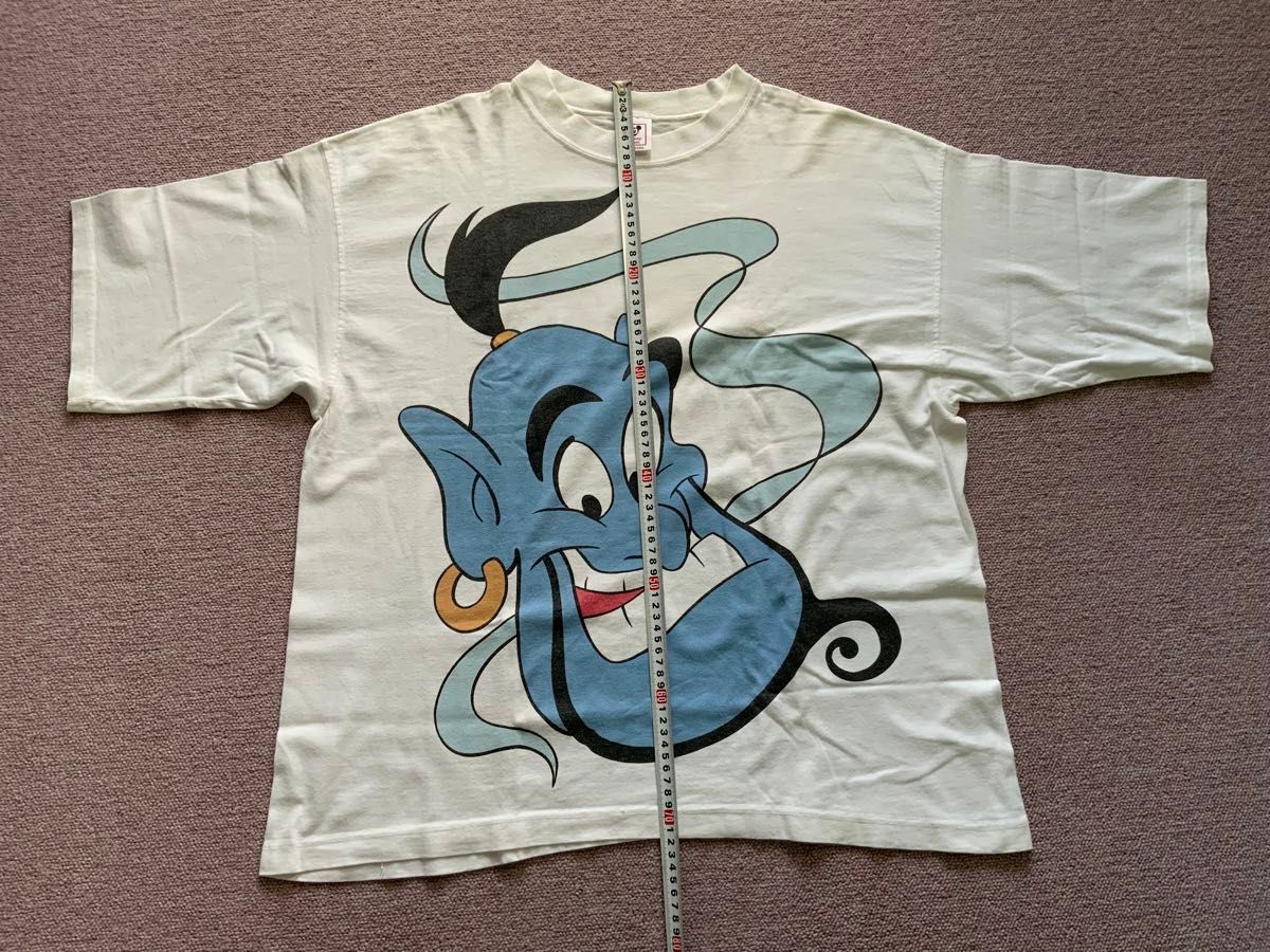 90s ヴィンテージ USA製 ディズニーTシャツ ジーニー(アラジン 90s ヴィンテージ USA製 ディズニーTシャツ ジーニー(アラジン