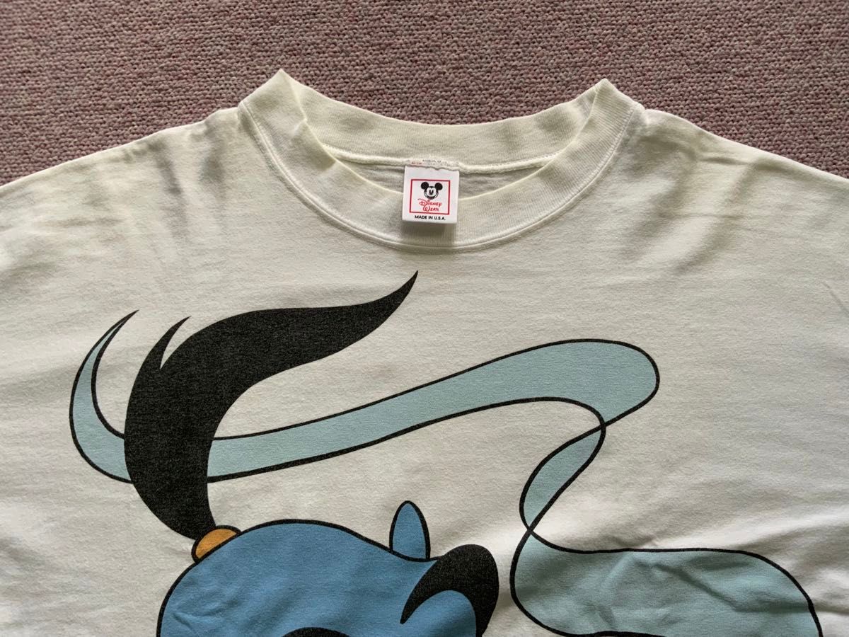 90s ヴィンテージ USA製 ディズニーTシャツ ジーニー(アラジン 90s ヴィンテージ USA製 ディズニーTシャツ ジーニー(アラジン
