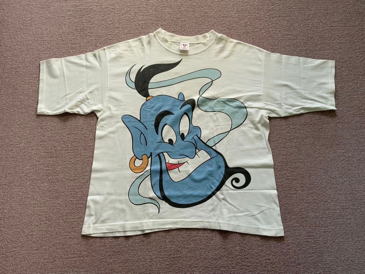 90s ヴィンテージ USA製 ディズニーTシャツ ジーニー(アラジン 90s ヴィンテージ USA製 ディズニーTシャツ ジーニー(アラジン