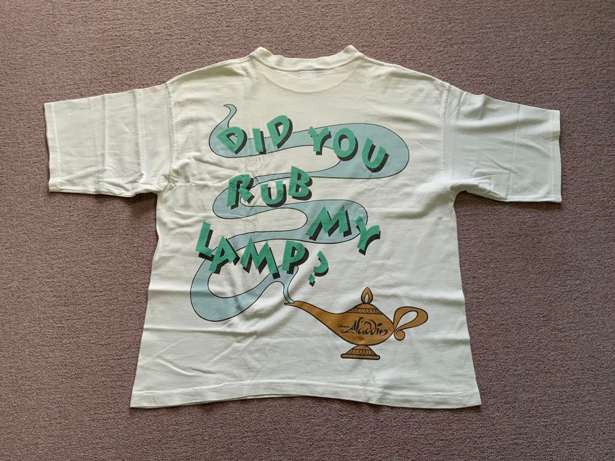 90s ヴィンテージ USA製 ディズニーTシャツ ジーニー(アラジン 90s ヴィンテージ USA製 ディズニーTシャツ ジーニー(アラジン