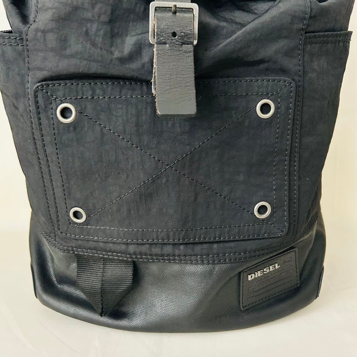 美品 DIESEL ディーゼル リュック バックパック レザー ブラック 美品 DIESEL ディーゼル リュック バックパック レザー ブラック