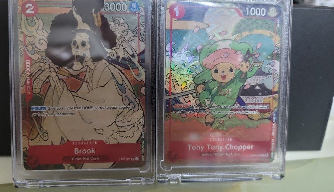 【期間限定】早い者勝ち!!ワンピースカード 1st anniversary 英語 チョッパー ブルック ONE PIECE