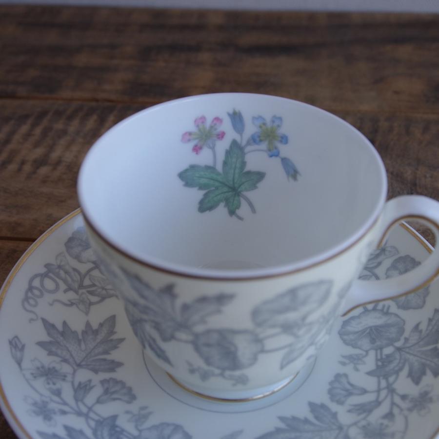  Wedgwood wild flower yellow color daytime face floral print coffee cup saucer Wedgwood Wild Flower #220609-1~6 England Vintage tableware 