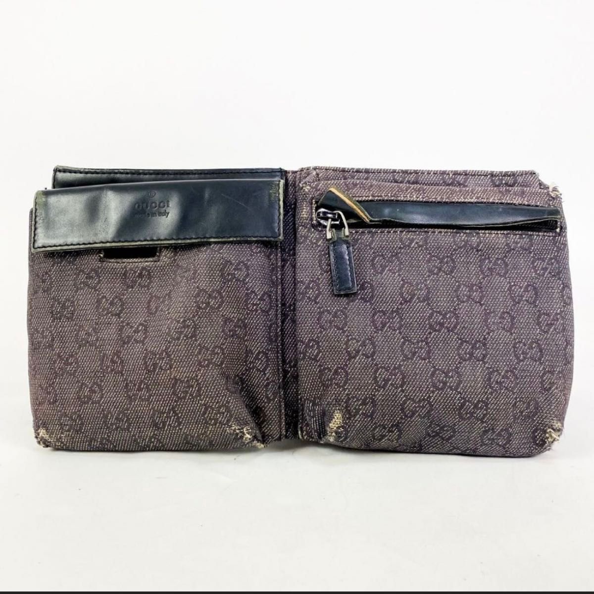 GUCCI グッチ ウエストポーチ ボディバッグGG柄 ブラウン GUCCI グッチ ウエストポーチ ボディバッグGG柄 ブラウン