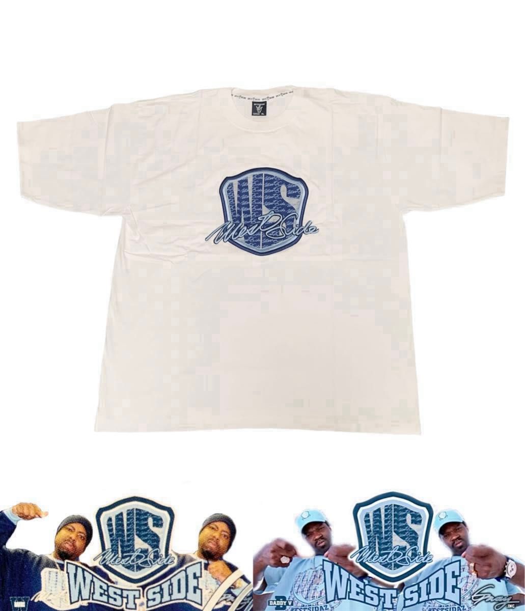 激レア 当時物 WS「WEST SIDE」Tシャツ白/WEST WEAR/G-WAY 新品 激レア 当時物 WS「WEST SIDE」Tシャツ白/WEST WEAR/G-WAY 新品