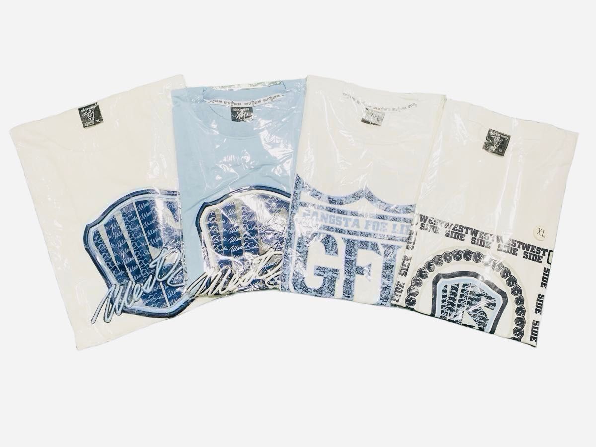 激レア 当時物 WS「WEST SIDE」Tシャツ白/WEST WEAR/G-WAY 新品 激レア 当時物 WS「WEST SIDE」Tシャツ白/WEST WEAR/G-WAY 新品