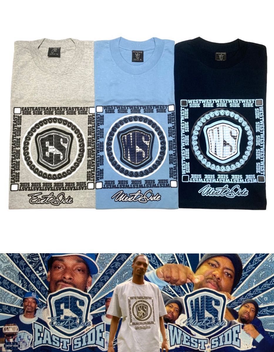 激レア 当時物 WS「WEST SIDE」Tシャツ白/WEST WEAR/G-WAY 新品 激レア 当時物 WS「WEST SIDE」Tシャツ白/WEST WEAR/G-WAY 新品