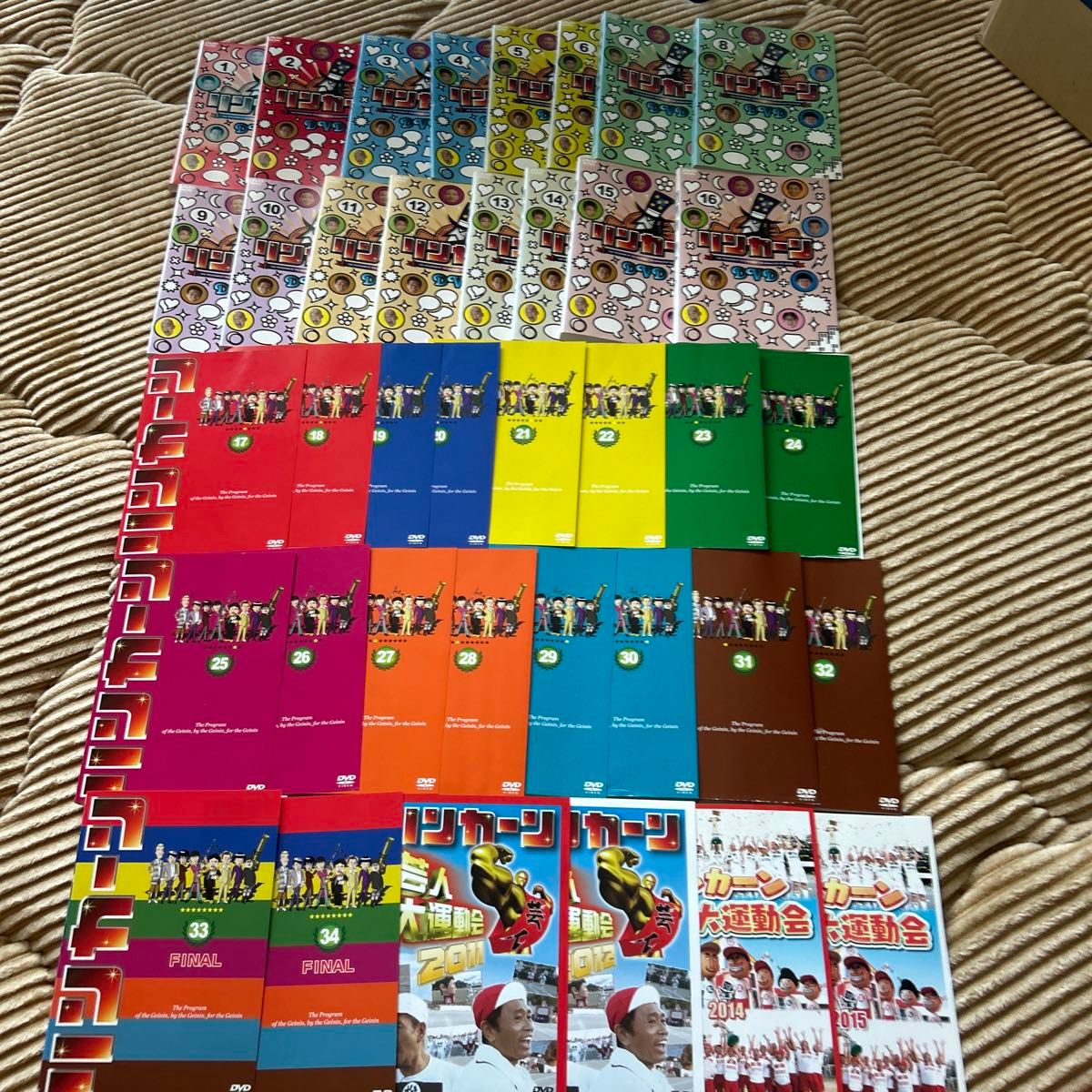 TBS 「リンカーン」レンタル落ち DVD 全34巻+芸人大運動回全4巻 TBS 「リンカーン」レンタル落ち DVD 全34巻+芸人大運動回全4巻