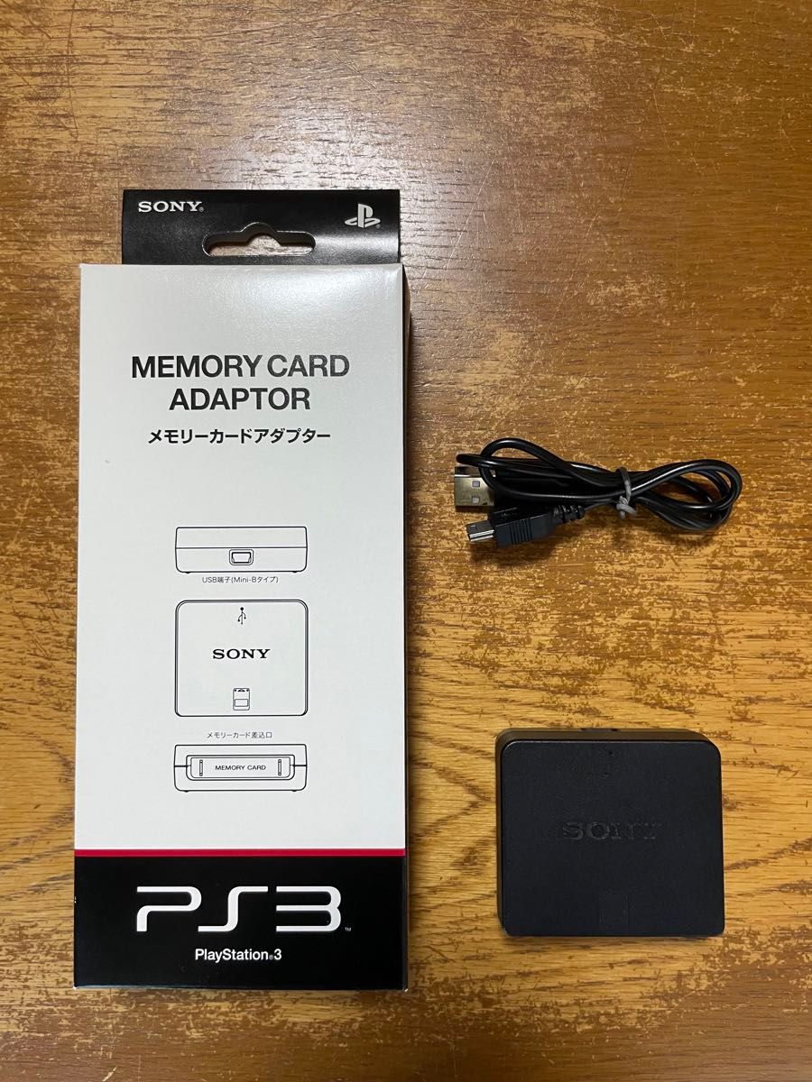 PS3 メモリーカードアダプター(CECHZM1 J)【箱付 動作確認済 PS3 メモリーカードアダプター(CECHZM1 J)【箱付 動作確認済