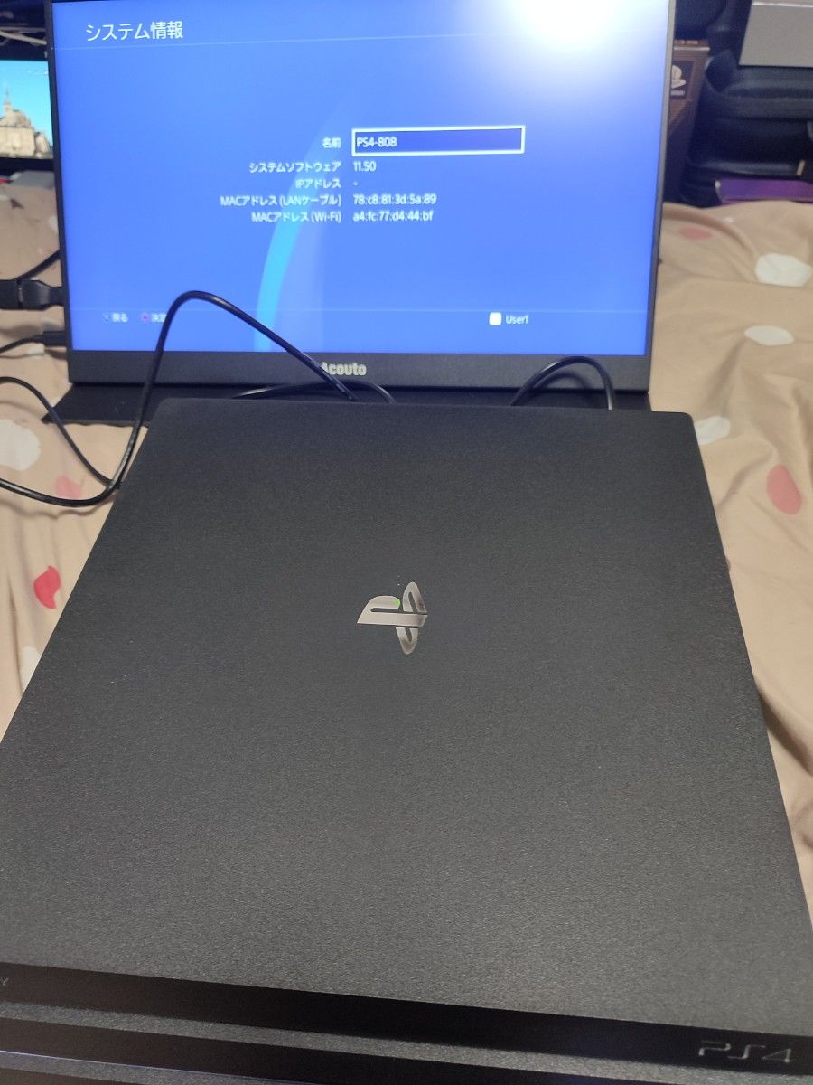 動作良好 PlayStation4 Pro ジェット・ブラック 1TB CUH 動作良好 PlayStation4 Pro ジェット・ブラック 1TB CUH