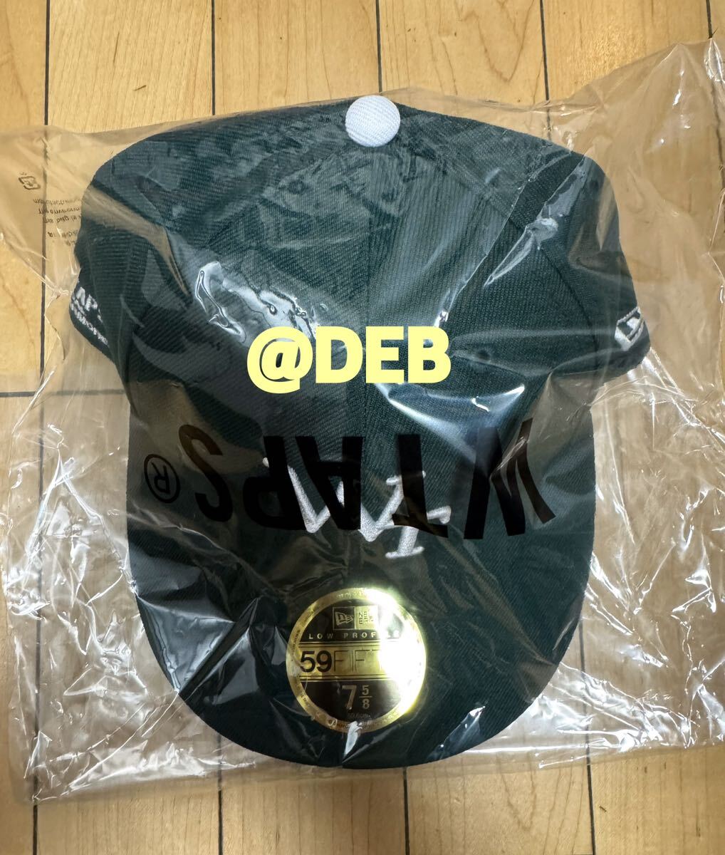 WTAPS 2024SS NEW ERA 59FIFTY LOW PROFILE CAP GREEN XLサイズ WTAPS 2024SS NEW ERA 59FIFTY LOW PROFILE CAP GREEN XLサイズ