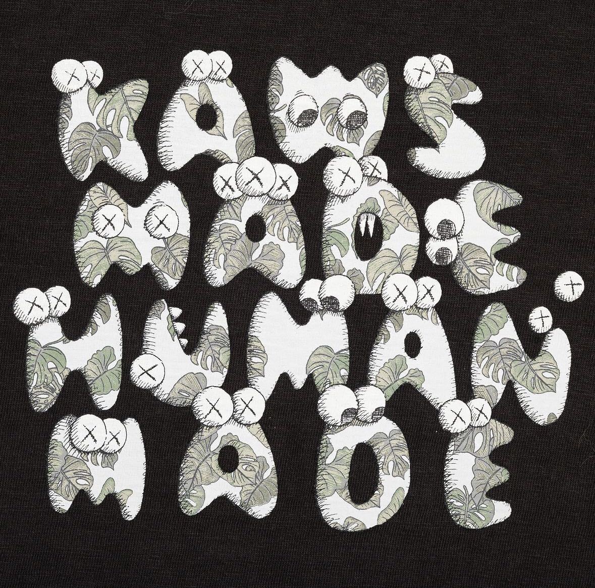 HUMAN MADE 24SS KAWS MADE GRAPHIC T-SHIRT #4 BLACK 3XLサイズ HUMAN MADE 24SS KAWS MADE GRAPHIC T-SHIRT #4 BLACK 3XLサイズ