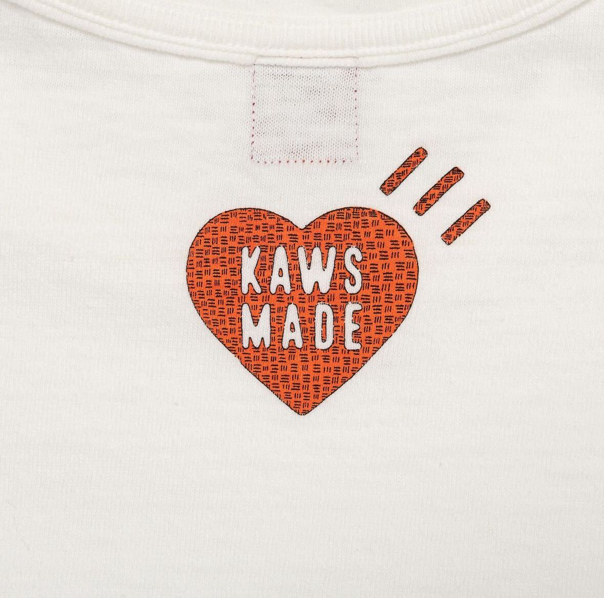 HUMAN MADE 24SS KAWS MADE GRAPHIC T-SHIRT #2 WHITE 3XLサイズ HUMAN MADE 24SS KAWS MADE GRAPHIC T-SHIRT #2 WHITE 3XLサイズ