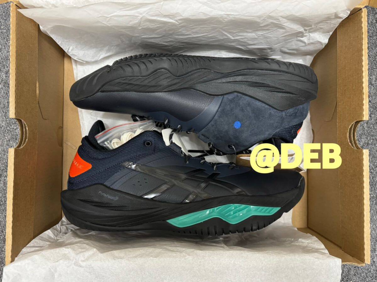 ballaholic Asics Nova Surge Low Midnight Aurora Green 30 0cm ballaholic Asics Nova Surge Low Midnight Aurora Green 30 0cm