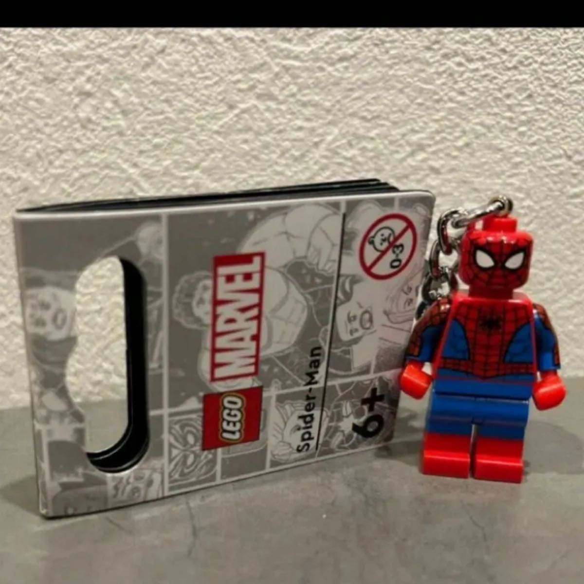 レゴ ミニフィグ LEGO キーチェーン キーリング キーホルダー スパイダーまん