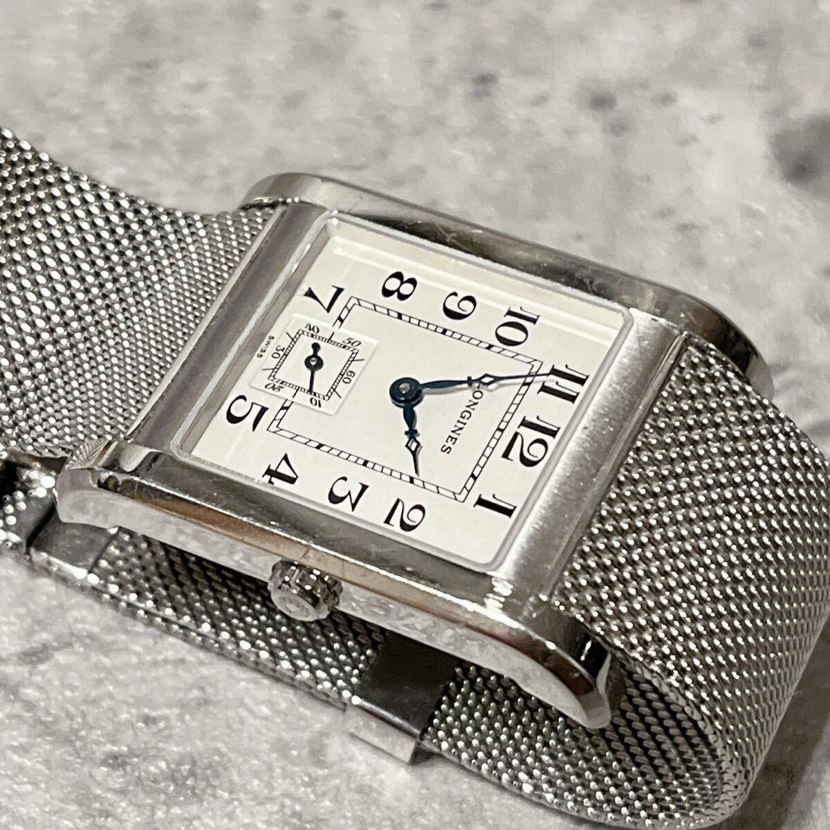 希少 美品 LONGINES スクエア スモールセコンド L5 673 4 希少 美品 LONGINES スクエア スモールセコンド L5 673 4