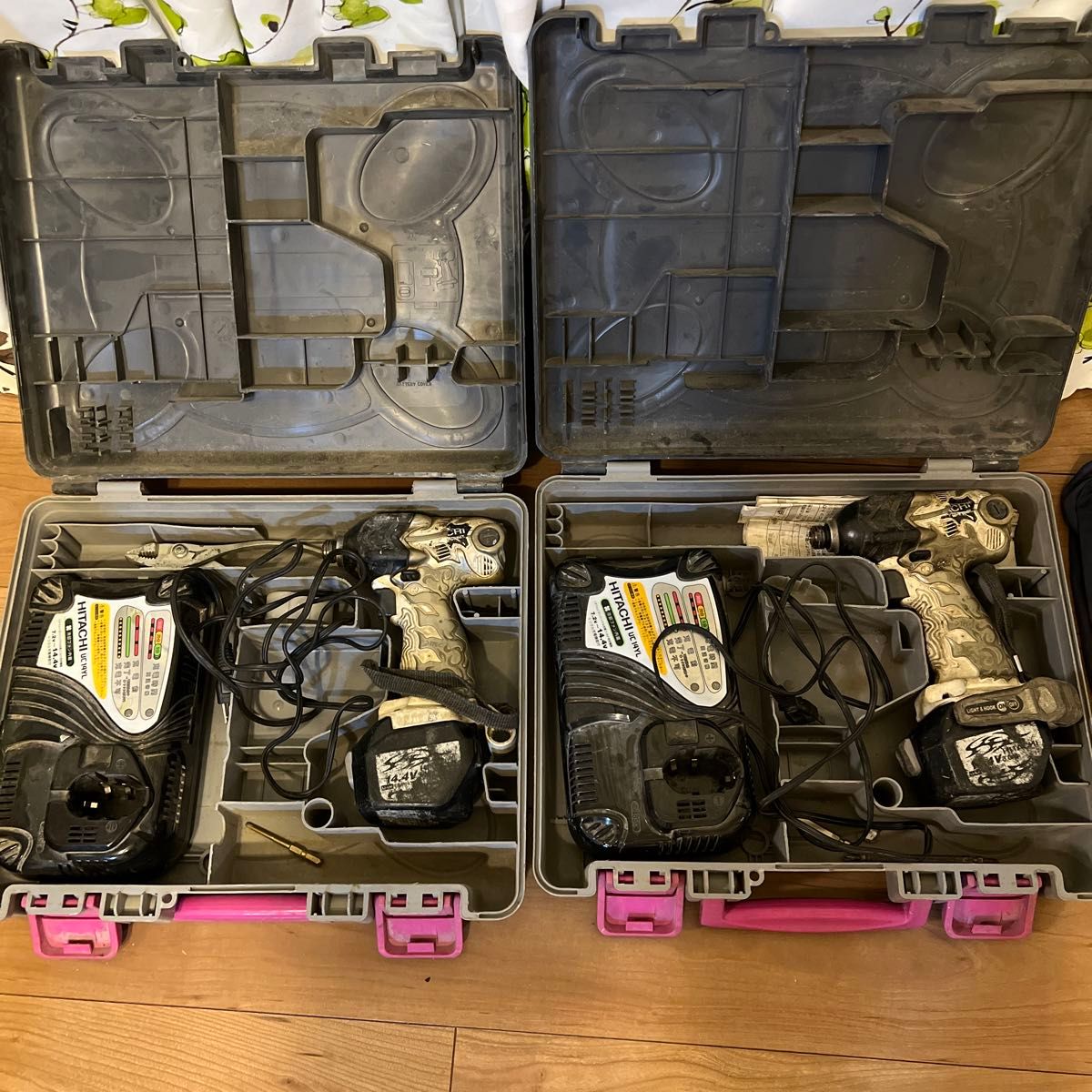 日立工機 14 4v コードレスインパクトドライバー 2点まとめ売り 日立工機 14 4v コードレスインパクトドライバー 2点まとめ売り