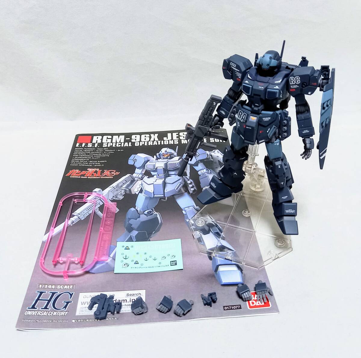 完成品 HG 1/144 ジェスタ【組立て済み】ガンプラ 機動戦士 完成品 HG 1/144 ジェスタ【組立て済み】ガンプラ 機動戦士