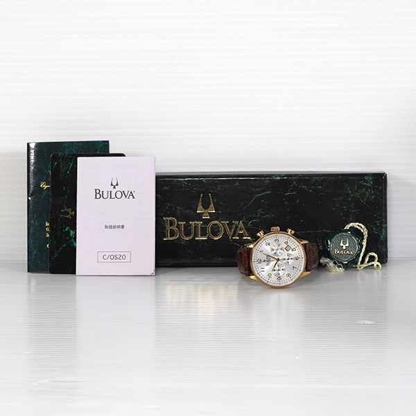 腕時計 BULOVA ブローバ クロノグラフ 51561 クオーツ メンズ 腕時計 BULOVA ブローバ クロノグラフ 51561 クオーツ メンズ