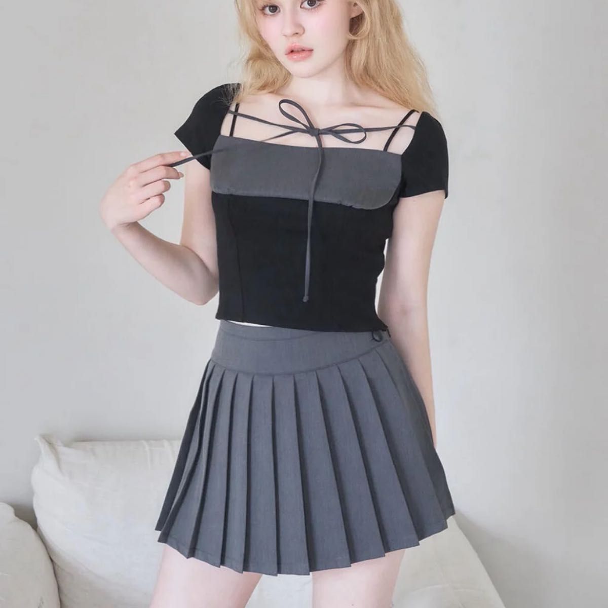 andmary Gisele set up セットアップ 新品タグ付き アンドマリー andmary Gisele set up セットアップ 新品タグ付き アンドマリー