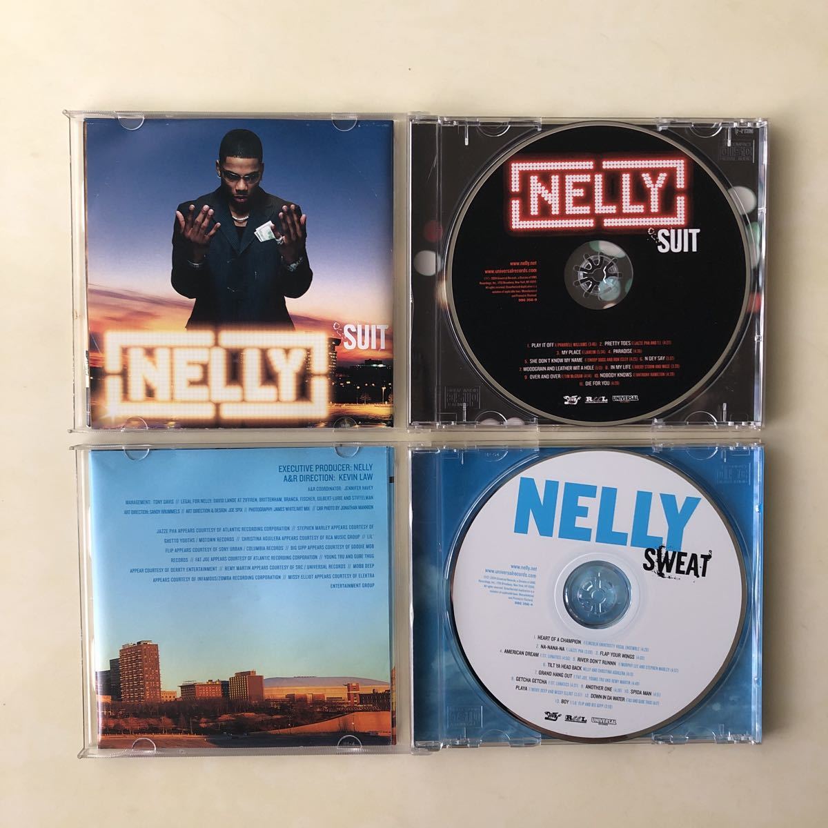 ネリー NELLY SUIT/SWEAT CDアルバム2枚 送料無料