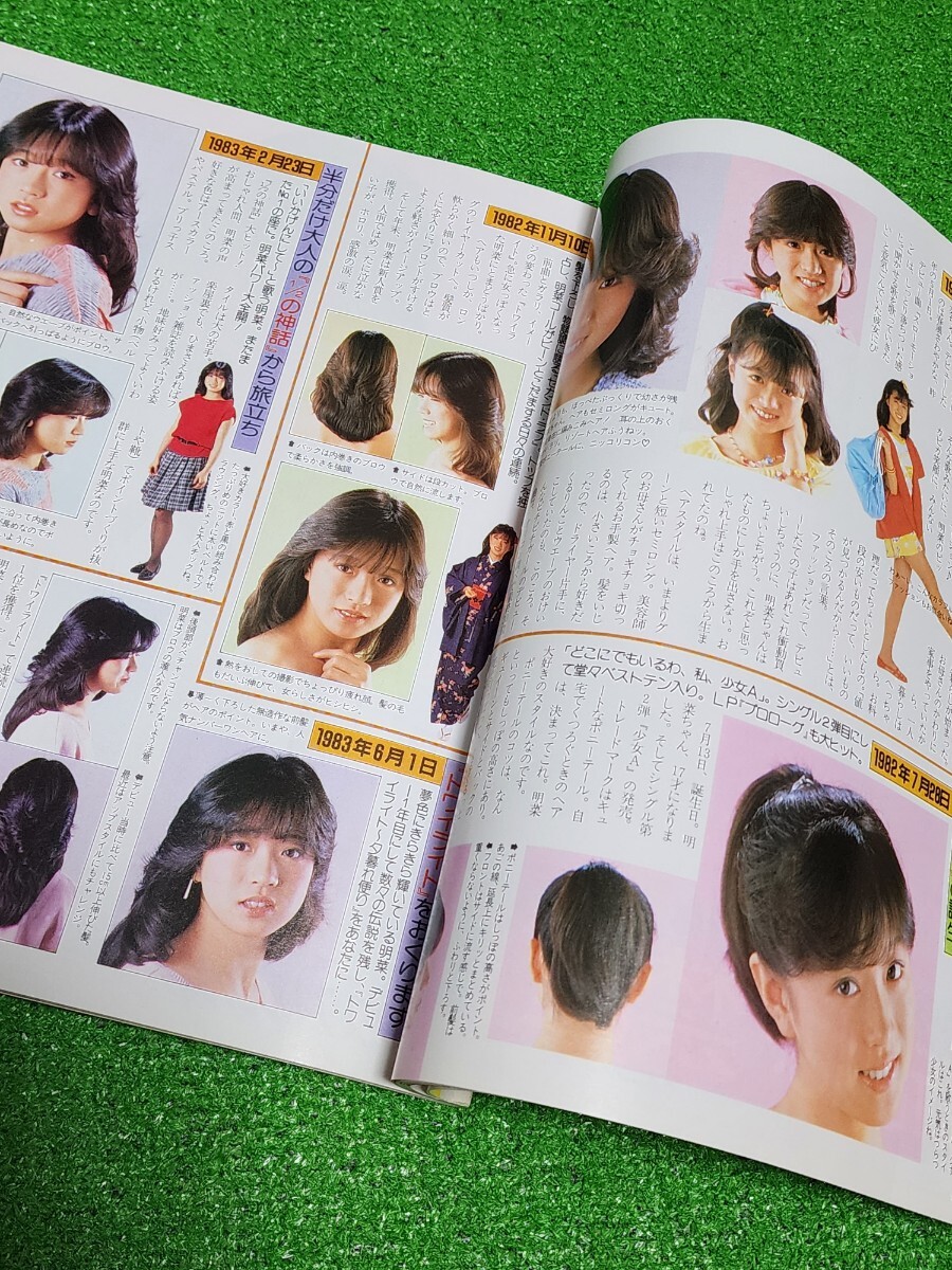 13600円 明星ヘアカタログ 1983年全4冊セット 美本 付録完品 13600円 明星ヘアカタログ 1983年全4冊セット 美本 付録完品