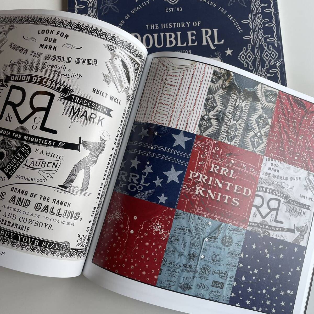 RRL “The History Of Double RL Bandanas” カタログ バンダナ RRL “The History Of Double RL Bandanas” カタログ バンダナ