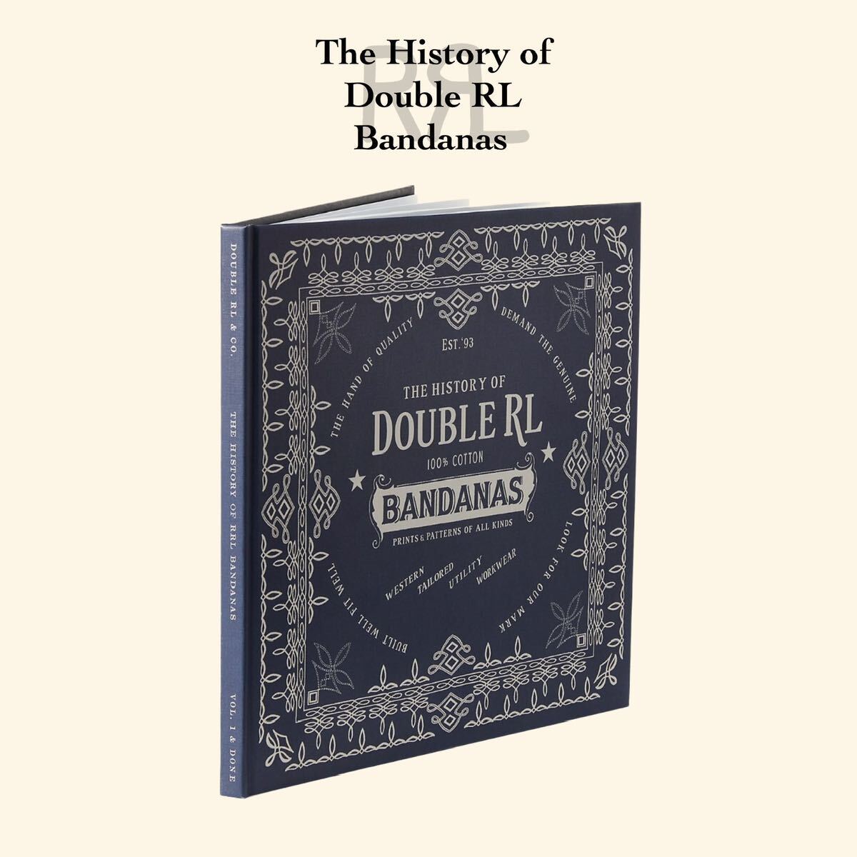 RRL “The History Of Double RL Bandanas” カタログ バンダナ RRL “The History Of Double RL Bandanas” カタログ バンダナ