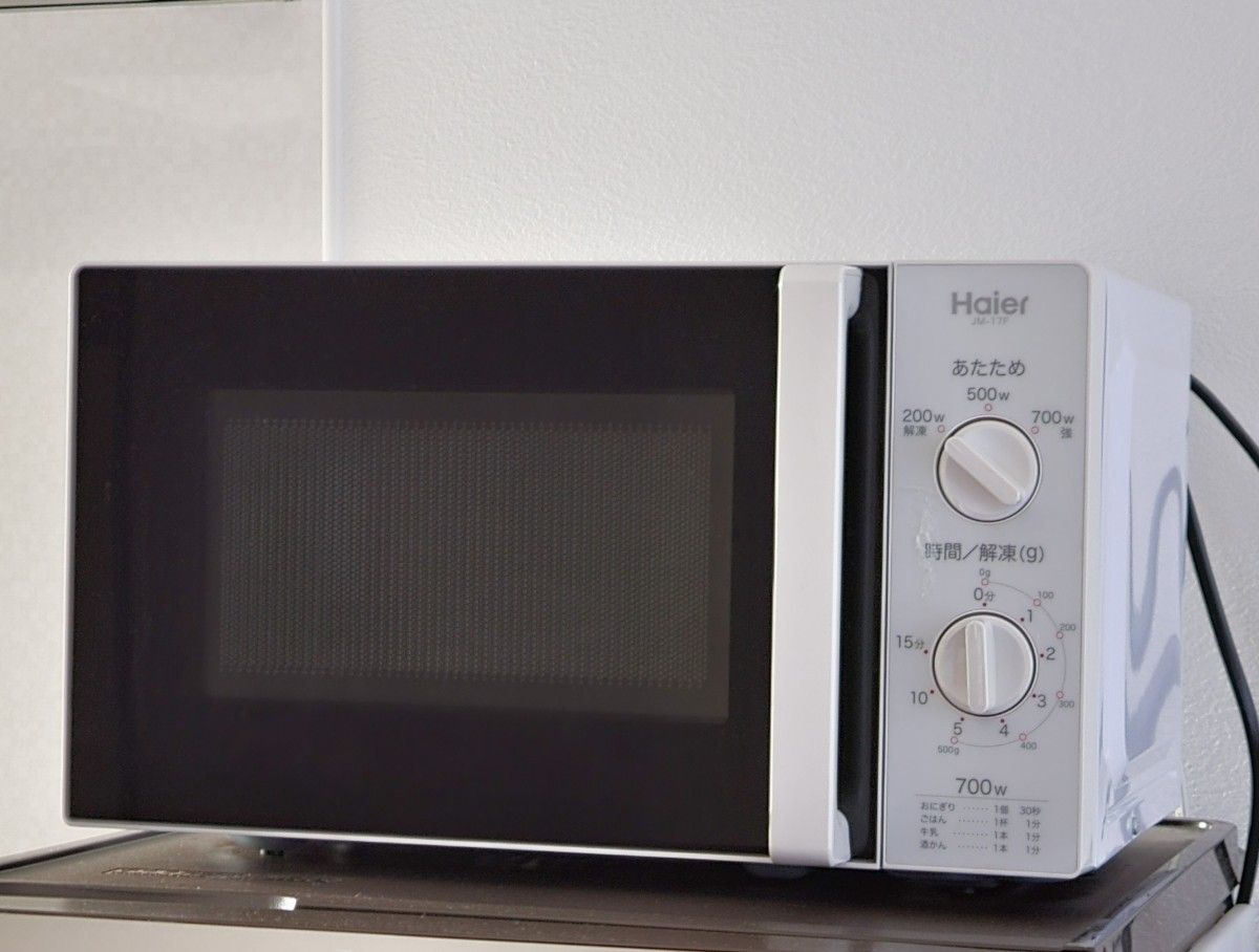 ハイアール Haier 電子レンジ JM-17K-50 (50Hz専用) 17L 2018年 ハイアール Haier 電子レンジ JM-17K-50 (50Hz専用) 17L 2018年