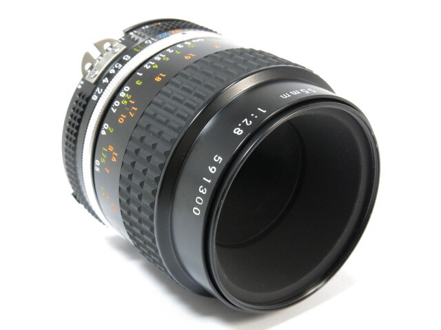 Nikon Ai-s Micro-NIKKOR 55mm F2.8 等倍 接写 マクロ レンズ Nikon Ai-s Micro-NIKKOR 55mm F2.8 等倍 接写 マクロ レンズ