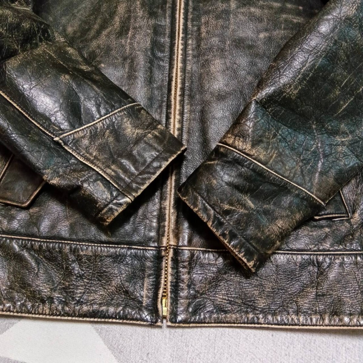 希少 オールドギャップ OLD GAP レザージャケット M カウハイド 希少 オールドギャップ OLD GAP レザージャケット M カウハイド