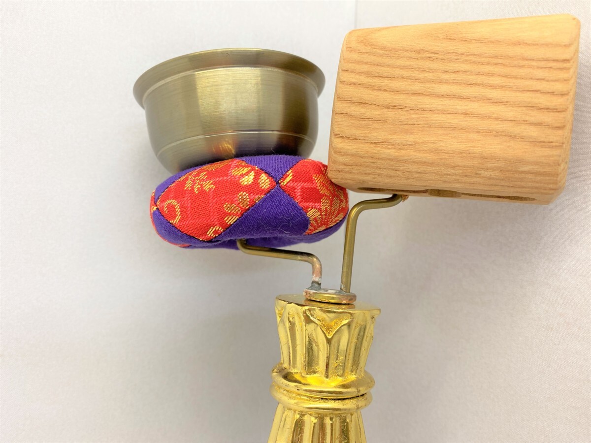 三枝堂】 新品 印金木魚セット 2.0寸 (全長25cm) ☆送料 三枝堂】 新品 印金木魚セット 2.0寸 (全長25cm) ☆送料