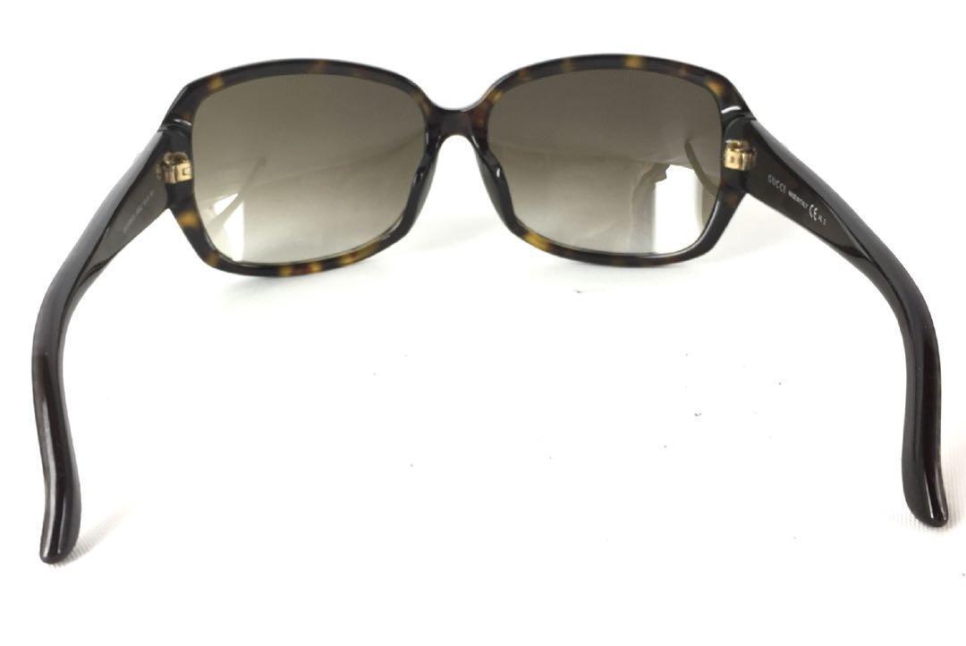 美品】GUCCI グッチ サングラス タグ付 ケース付 外箱つき 美品】GUCCI グッチ サングラス タグ付 ケース付 外箱つき
