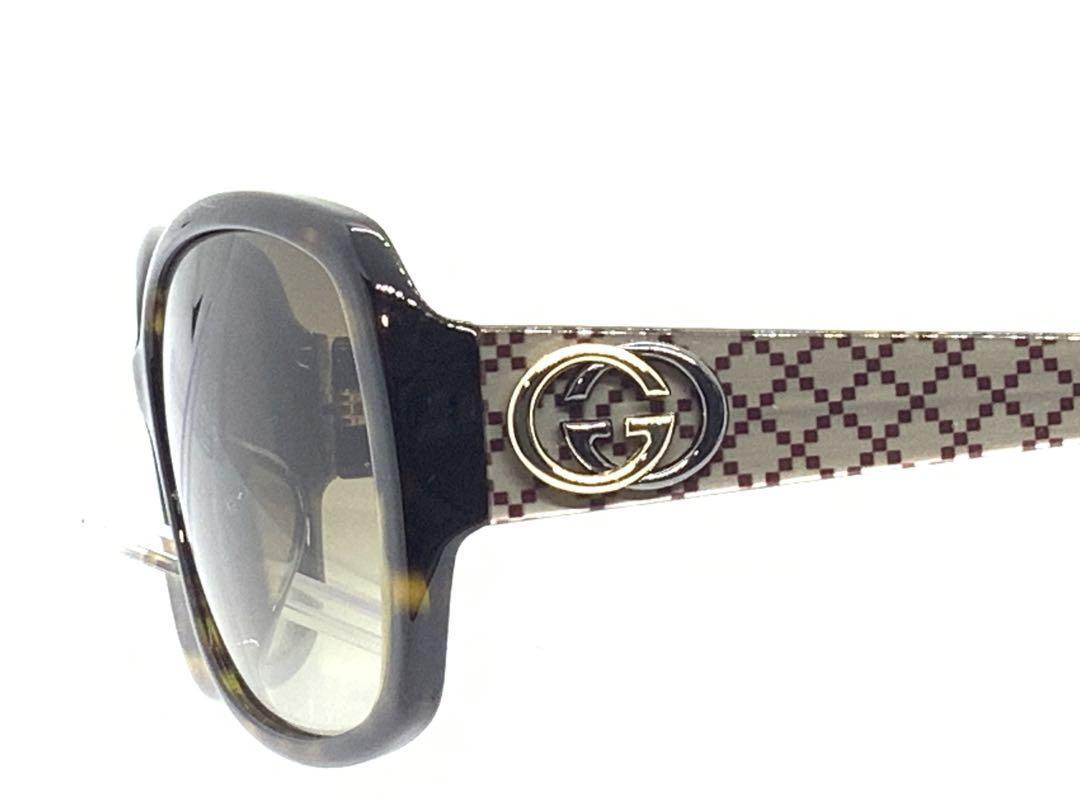 美品】GUCCI グッチ サングラス タグ付 ケース付 外箱つき 美品】GUCCI グッチ サングラス タグ付 ケース付 外箱つき