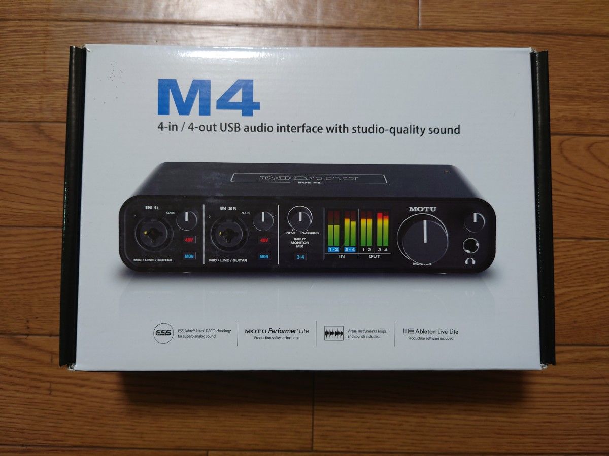 MOTU M4 製品登録解除済み MOTU M4 製品登録解除済み