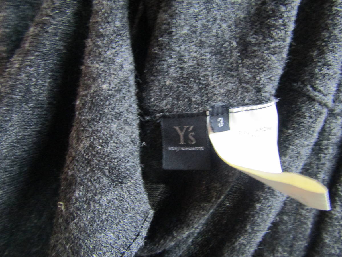 Y's yohji yamamoto フレア袖デザインカーディガン YX-K10-270_画像8