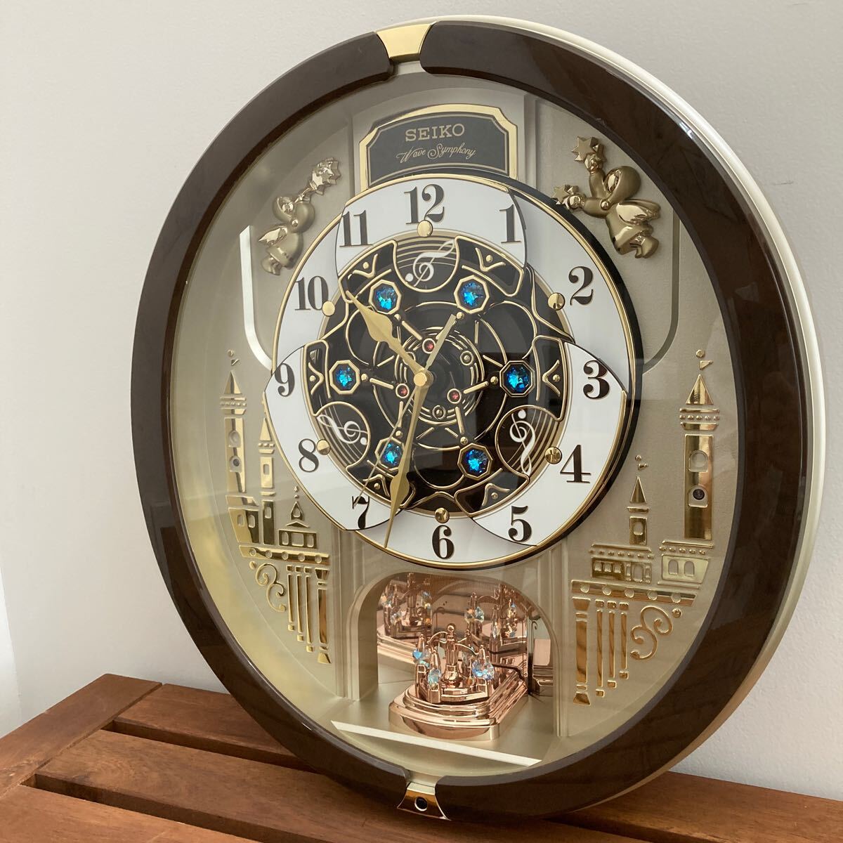 Yahoo!オークション - SEIKO セイコー からくり電波掛時計 Yahoo!オークション - SEIKO セイコー からくり電波掛時計