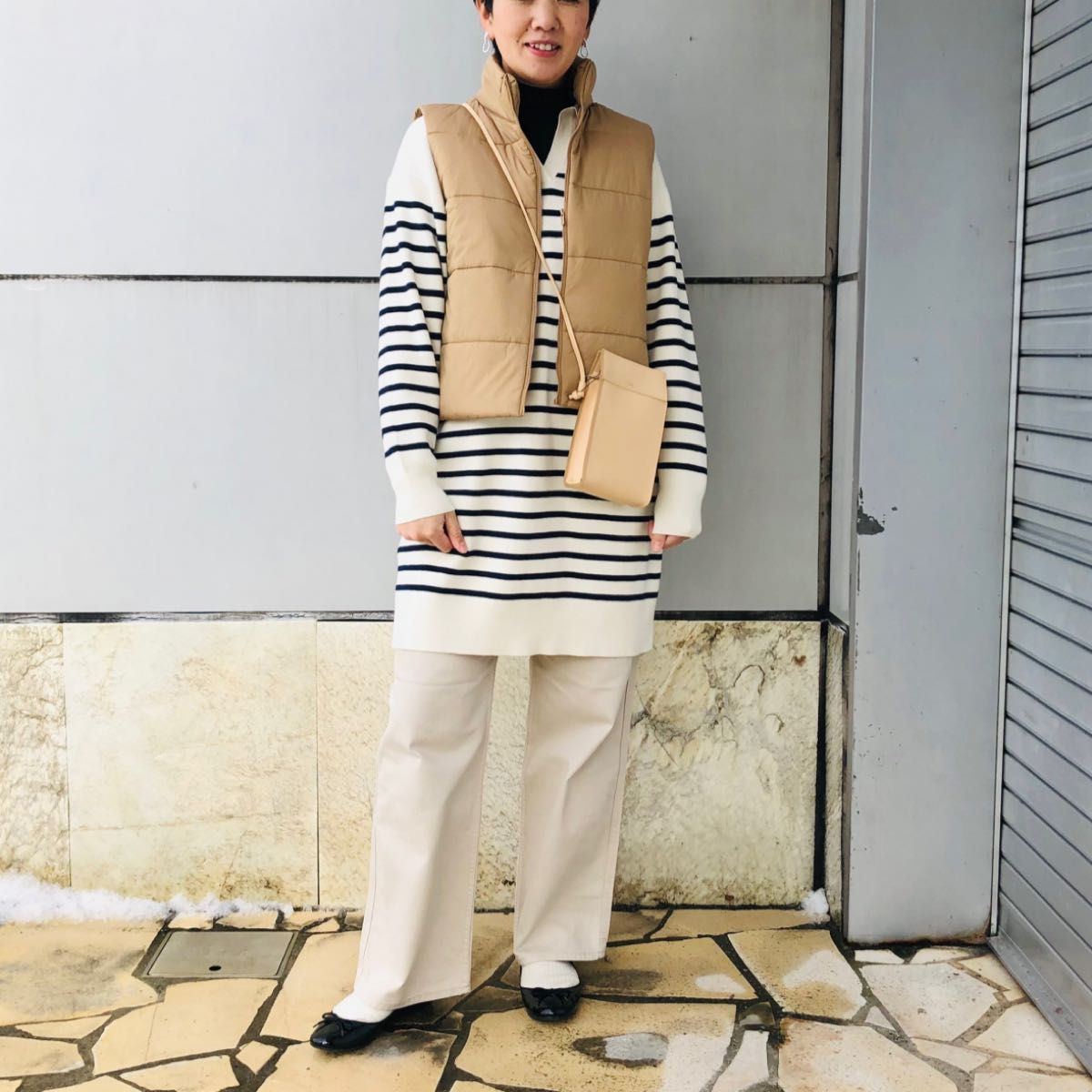 新品タグ付き UNIQLO ユニクロ ボーダー コットンワンピース 新品タグ付き UNIQLO ユニクロ ボーダー コットンワンピース