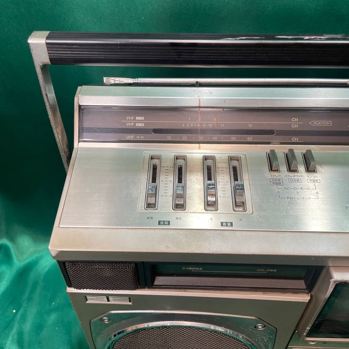 レア SHARP CT-6001 ラジオ カセット カラーテレビジョン受信機 レア SHARP CT-6001 ラジオ カセット カラーテレビジョン受信機