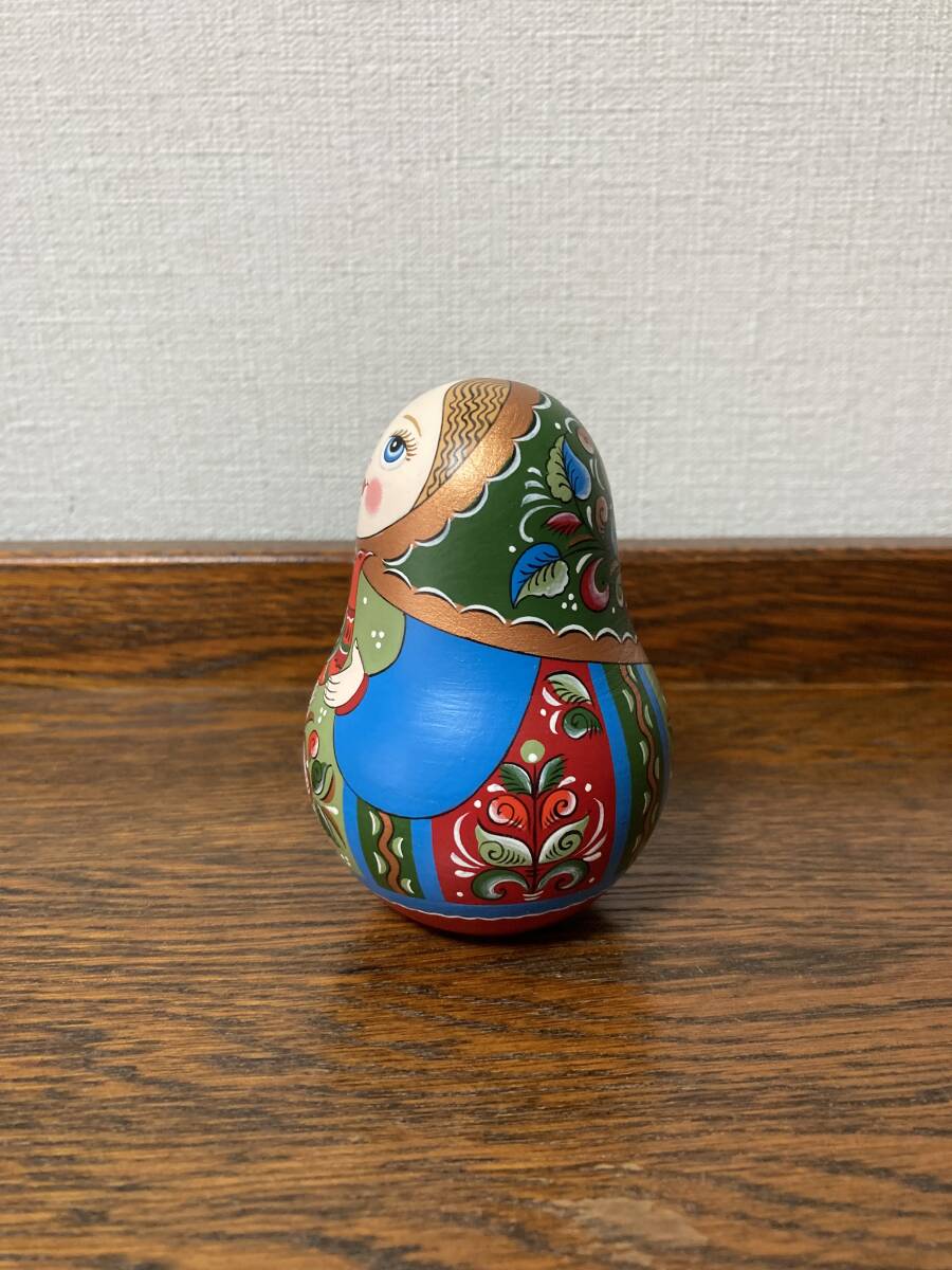 ☆ロシア雑貨 マトリョーシカ レトロなおきあがりこぼし ~ カゴ ☆ロシア雑貨 マトリョーシカ レトロなおきあがりこぼし ~ カゴ