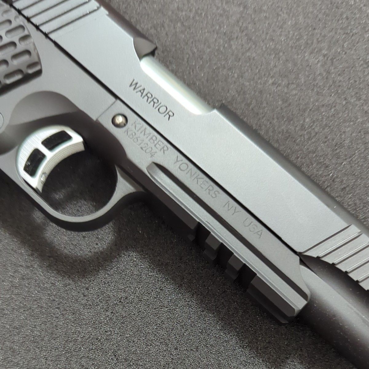 東京マルイM45A1純正スライド切削品 KimberWarrior ガスブロー 東京マルイM45A1純正スライド切削品 KimberWarrior ガスブロー