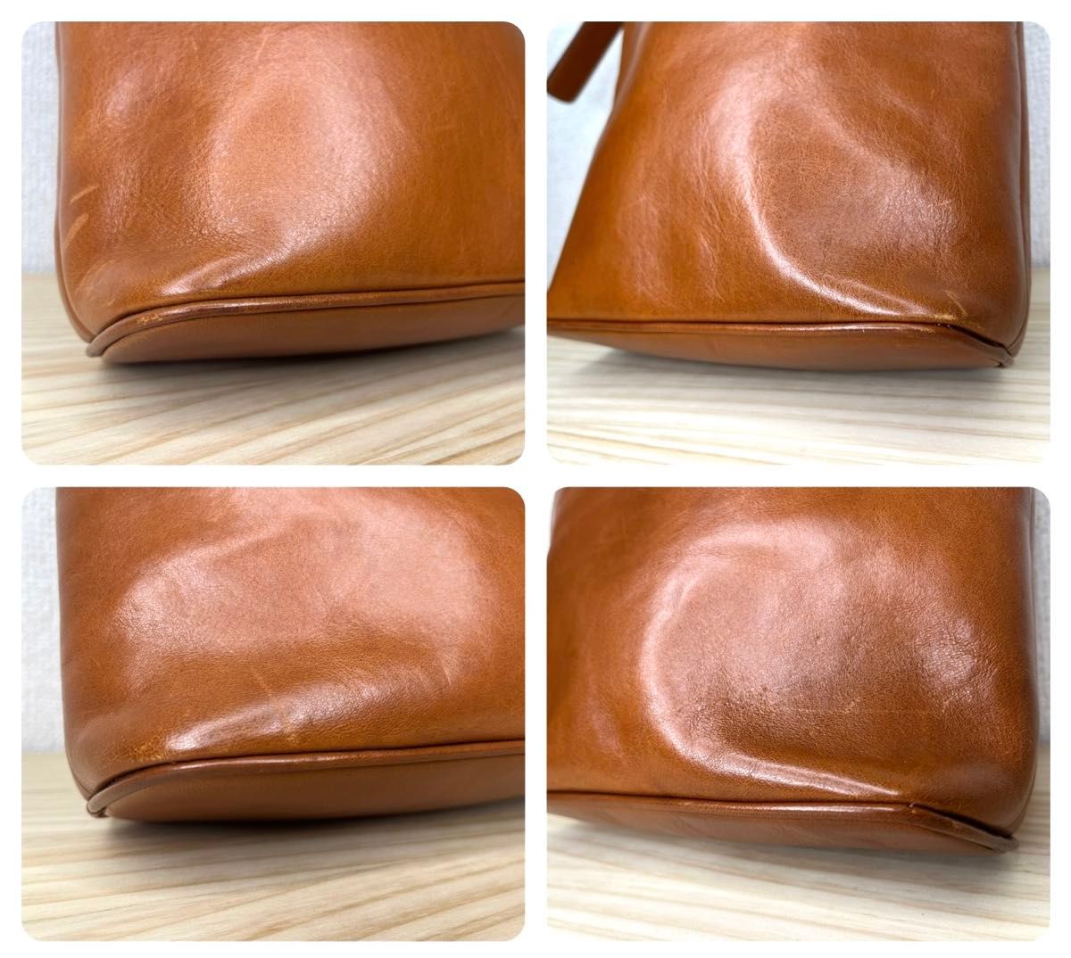 良品 HIROFU ヒロフ Hロゴ型押し 本革レザー ワンショルダー 良品 HIROFU ヒロフ Hロゴ型押し 本革レザー ワンショルダー