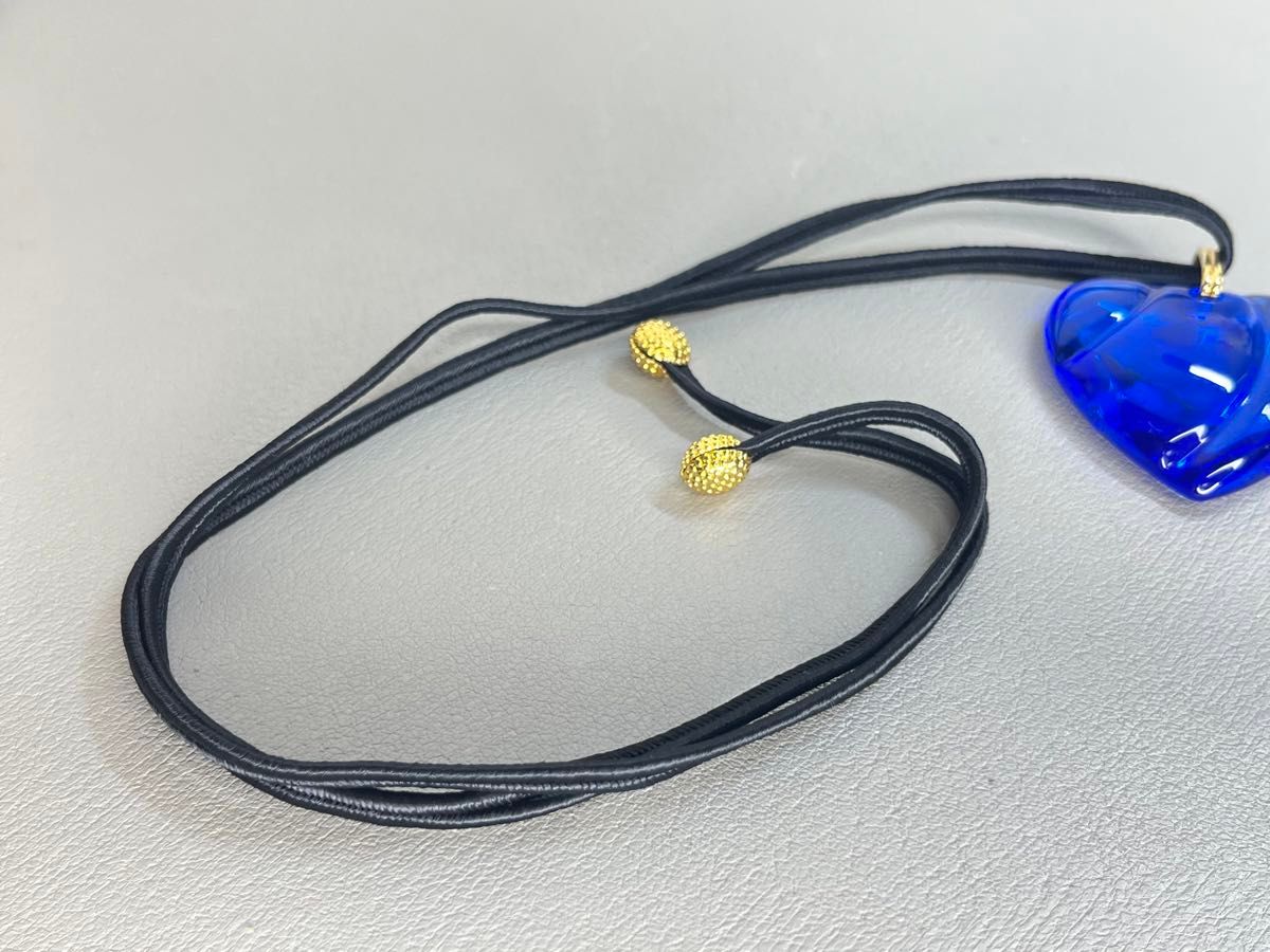 超美品 Baccarat バカラ ハート ストーン チョーカー ネックレス 超美品 Baccarat バカラ ハート ストーン チョーカー ネックレス