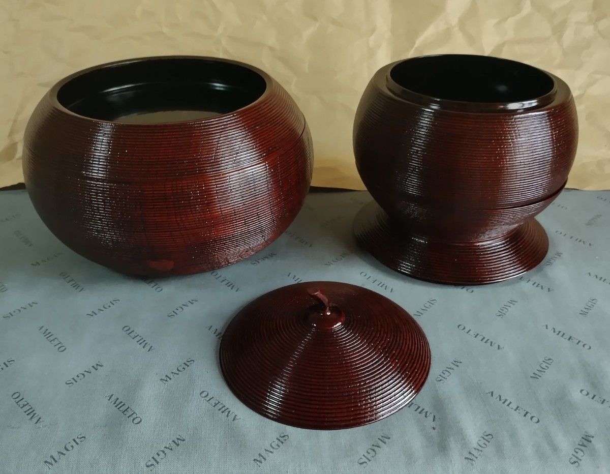 好 玉泉堂 倣豊太閤 千成瓢箪 四段重 漆器 木製 弁当箱 菓子器 好 玉泉堂 倣豊太閤 千成瓢箪 四段重 漆器 木製 弁当箱 菓子器