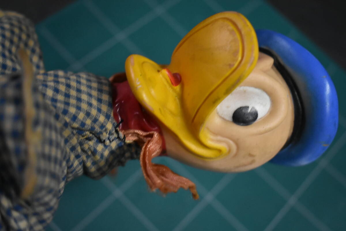 Qo340 50's Gund Disney Donald Duck Hand Puppet Doll ヴィンテージ ディズニー ドナルドダック パペットドール *60