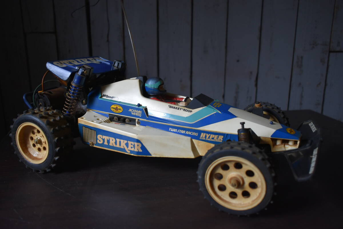 大学生 割引 OFFROAD STRIKER 1:10 Tamiya 1987 Vtg Qo438 BUGGY Car RC 田宮模型